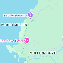 Mullion Cove Cornwall Map Mullion Cove Map | Cornwall Beaches