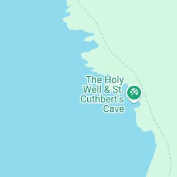 Map Of Holywell Bay Cornwall Holywell Bay Map | Cornwall Beaches