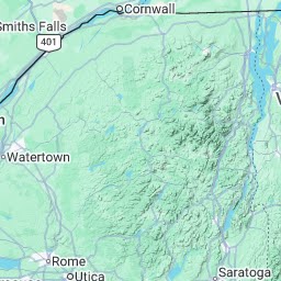 Latest earthquakes in or near Rhode Island - interactive map