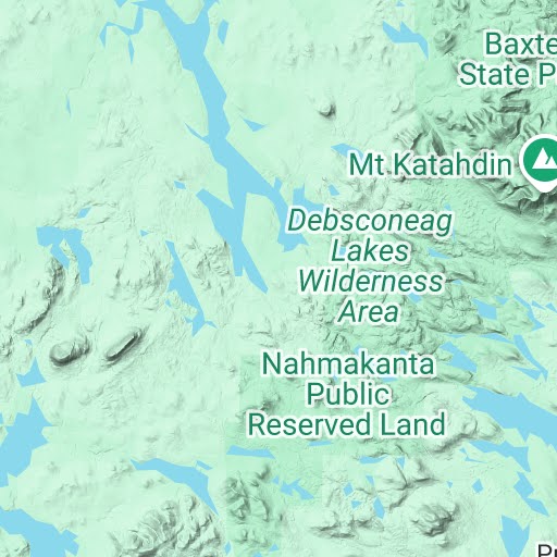 100 Mile Wilderness Map Hundred Mile Wilderness (Me) | Fastest Known Time