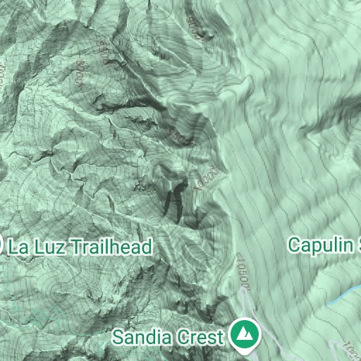 La Luz Trail Map Wh0Thdsexzddtm