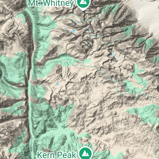 High Sierra Trail Topo Map High Sierra Trail (Ca) | Fastest Known Time