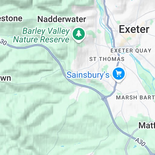 Exeter Green Circle Walk Map Exeter Green Circle (United Kingdom) | Fastest Known Time