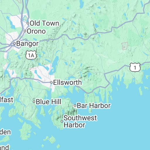 Downeast Sunrise Trail Map Down East Sunrise Trail (Me) | Fastest Known Time