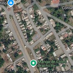 Vista satelital de Escuela Básica Omar García