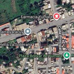 Vista satelital de Sede Municipalizada UNEFM Manuel Monge (Yumare)