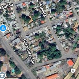 Vista satelital de Liceo Nacional Eloy Guillermo González