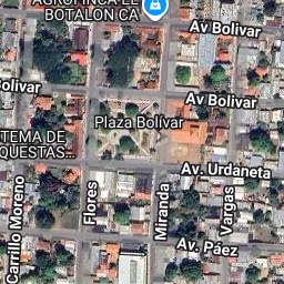 Vista satelital de Unidad Educativa Privada / Liceo Ezequiel Zamora